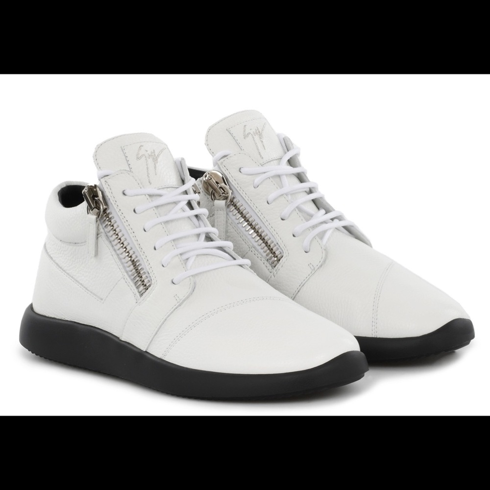 giuseppe zanotti NIB men’s leather sneakers - Picture 5 of 8